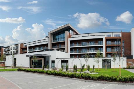 The new extra-care village is at the heart of the new Longbridge town centre (PIC ExtraCare Charitable Trust)