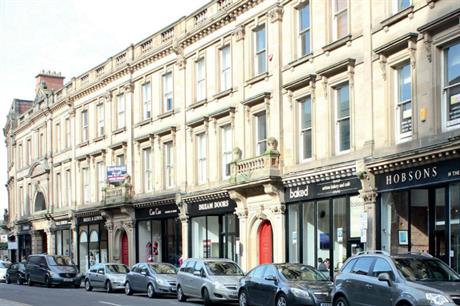 Improvements to the Cathedral Quarter in Derby helped support and attract retailers (PIC Historic England)