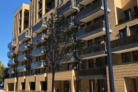The facade design successfully reduces the apparent height and bulk of the blocks (PICS Clare San Martin)