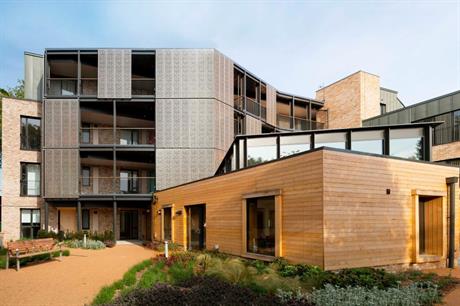 Apartments at architect Pollard Thomas Edwards' Colby Lodge are dual aspect (PIC Tim Crocker)
