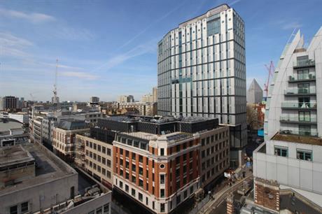 The scheme combines refurbishment with new buildings, including a 16 storey tower (PIC White Collar Factory)