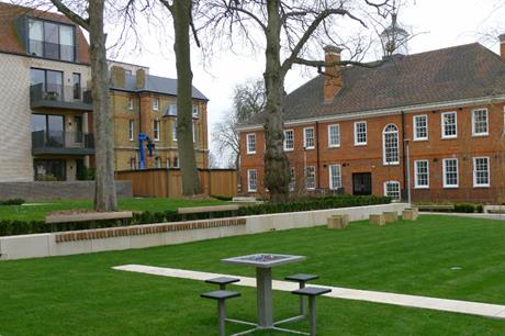 Woodside Square has a mix of heritage buildings, mature trees and new homes (PIC Ben Kochan)