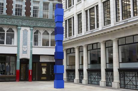 Works on the City of London sculpture trail have a strong image to complement the architecture (PIC Nick Turpin)