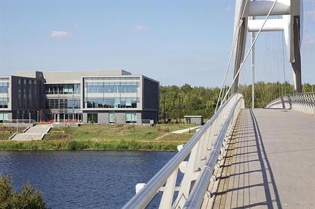 The Infinity Bridge is a symbol of the riverside renaissance (PIC Northshore)