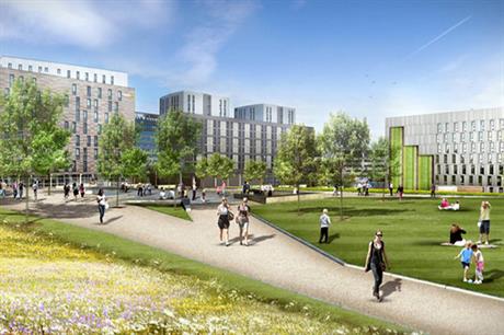 The partnership between Newcastle City Council and Newcastle University secured a science park in the city centre as well as new university buildings [Credit: Newcastle Science City] 