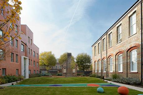 The scheme combines old and new buildings, with well designed communal spaces between (PIC PCKO)