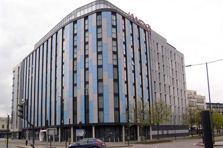 The hotel development is part of a new gateway to the town centre (PIC Niamh Hession)
