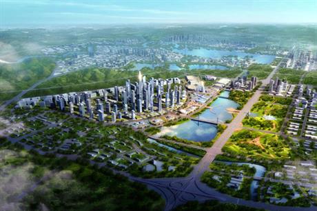 Tianfu New Area in China is designed on Garden City lines