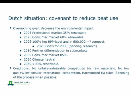 The future of peat in Europe analysed with continental shift to bans accelerating