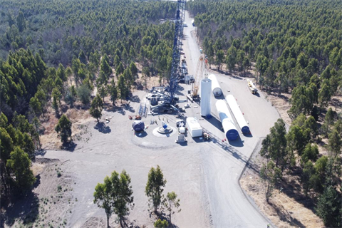 Mainstream delivers first power from three wind farms in Chile