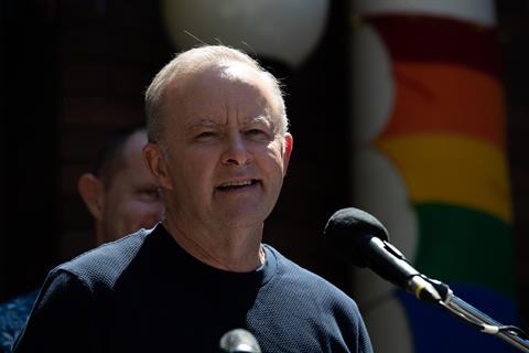 Australian prime Minister Anthony Albanese has pledged to turn his country into a renewables superpower (Image credit: Sean Foster/Getty Images)