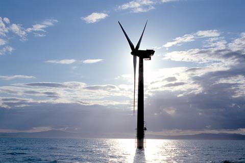 Ireland's only operating offshore wind project is in the Irish Sea off the country's east coast (pic credit: SSE)