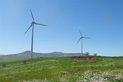 Italy has installed less than 1GW of wind annually over recent years. Pictured: A wind farm in Puglia (pic credit: Futuren)