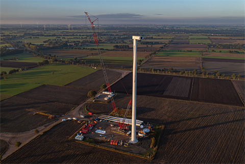 Enercon installed the first EP3 turbines to feature E-nacelles at a site in the Netherlands (pic credit: Klaas Eissens/Enercon)