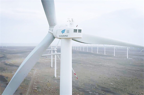 Goldwind’s first GW165-5.2MW wind turbine connected to grid