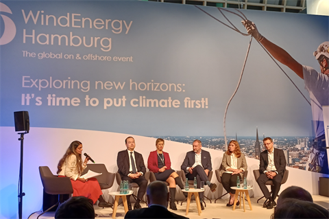 Industry leaders discussed the offshore wind industry in the Asia Pacific region at the WindEnergy Hamburg 2022 conference (pic credit: Craig Richard)