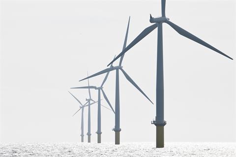 Ørsted's 209MW Horns Rev 2 offshore wind farm in the Danish North Sea