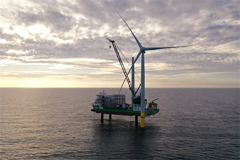 The Crown Estate has now awarded sites that could support 41GW of offshore wind capacity. Around 12GW of that capacity is already operational (pic credit: Ørsted)