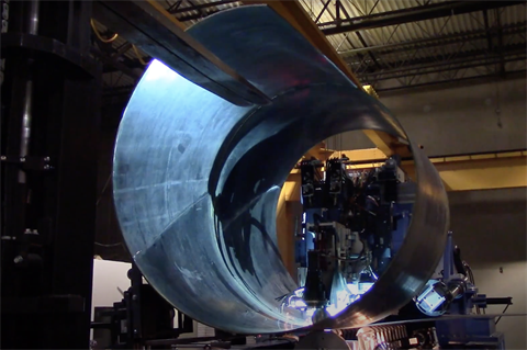 US firm promises faster build with spiral-welded wind towers