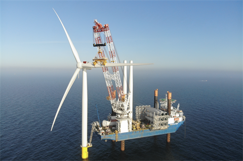 The up to 14GW of new capacity will add to Denmark’s existing 2.3GW operational offshore wind fleet (pic credit: Jan De Nul)