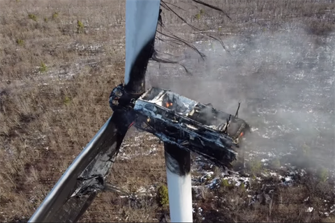 Avangrid investigates turbine fire at Pennsylvania wind farm