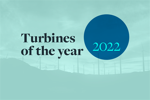 Windpower Monthly Turbines of the Year 2022 awards