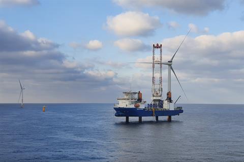 Parkwind has previously helped to develop 771MW of operational offshore wind capacity, including the 219MW Northwester 2 project (pic credit: Vestas)