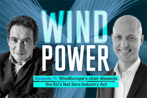 Ian Griggs and Sven Utermöhlen  discuss the EU's package of measures for the wind industry