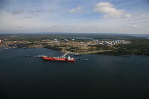 EverWind Fuels aims to produce green hydrogen and ammonia in Port Tupper, Nova Scotia (above) (pic credit: CNW Group)