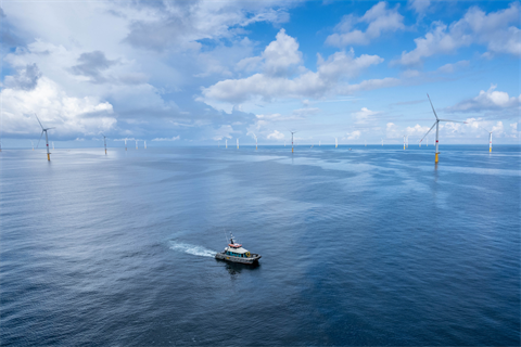 France recently commissioned its first commercial-scale offshore wind farm (pic credit: Parc éolien en mer de Saint-Nazaire/Cbeyssier)
