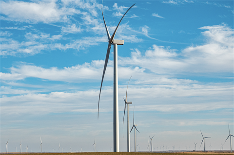 The 998MW Traverse Wind Energy Center in Oklahoma, owned by AEP and developed by Invenergy, was the largest wind farm to come online in Q1 2022