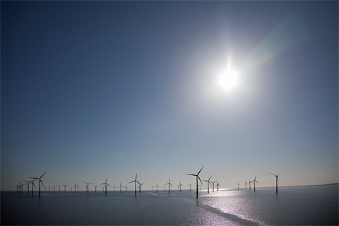 The UK generates large amounts of offshore wind energy but output has had to be curbed due to transmission constraints (Image credit: Joachim Ladefoged Vestas)