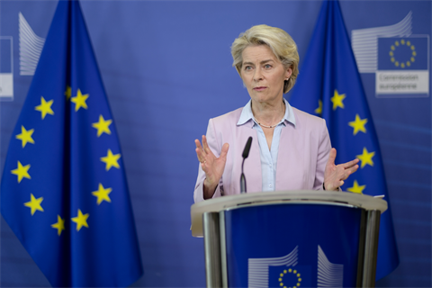 European Commission president Ursula von der Leyen announced the proposals in a press conference today (7 September)  (pic credit: Thierry Monasse/Getty Images