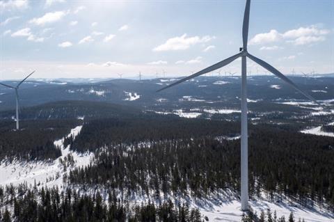 The 353MW Blakliden-Fäbodberget development consists of 84 of Vestas' V136-4.2MW turbines