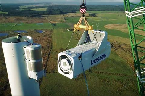 Moody’s flagged “weakened credit metrics” in downgrading its rating for wind turbine giant Vestas