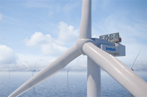 Vestas in line for first 15MW offshore wind turbine order