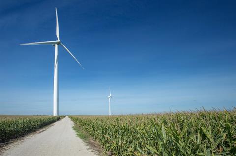 A wind farm in Illinois (pic credit: Holly Hildreth/Getty Images)