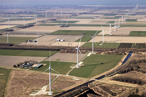 Zeewolde consists of 83 new Vestas turbines