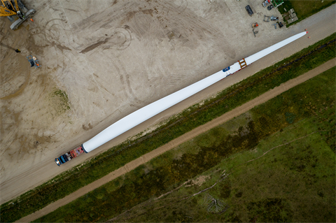 Vestas has formed a long-term agreement with TPI  for the future supply of wind turbine blades (pic credit: Vestas)