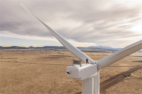 Orders for onshore turbines in North America helped nearly double GE's Q1order intake year on year (pic credit: GE Renewable Energy/Rich Crowder)
