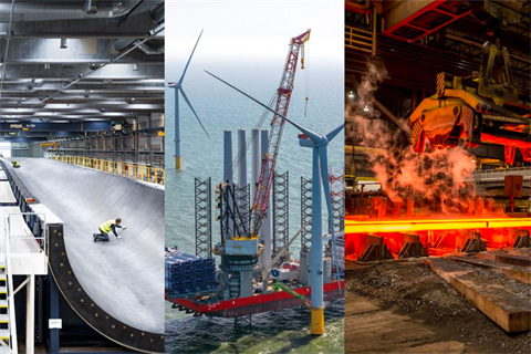 Manufacturing capacity, available vessels and shortages of key commodities all threaten the green transition (Image credits: Vestas/Getty Images)
