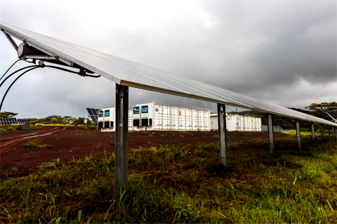 Solar projects in the US are increasingly linked with storage (pic credit: Dennis Schroeder/NREL)