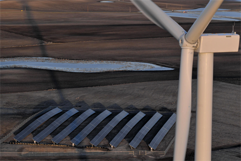 Both wind and solar need massive buildouts acorss the globe to reach net zero targets (pic credit: GE Renewable Energy)