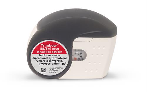 New triple combination dry powder inhaler launched for COPD | MIMS online