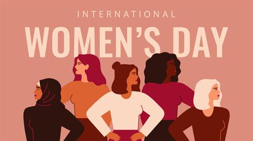 International Women's Day - stock illustration