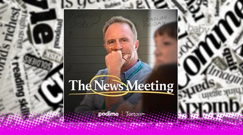 The album artwork for The News Meeting