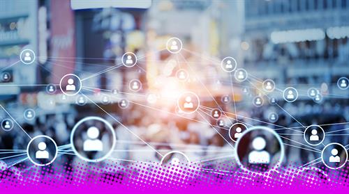 Stock photo - people network