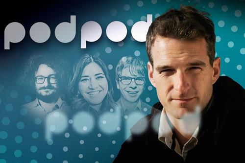 Graphic Illustration showing Dan Snow of History Hit