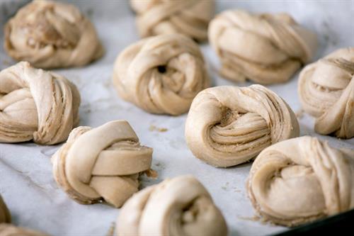 Swedish Kanelbulle on baking paper, one of the many products that currently uses PFAS 'forever chemicals'. Photo: Natasha Breen/REDA&CO/Universal Images Group via Getty Images