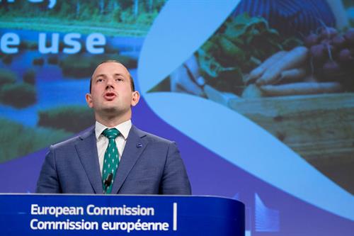 EU Commissioner for Environment, Oceans and Fisheries Virginijus Sinkevicius